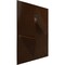 Ekena Millwork 11 7/8in. W x 11 7/8in. H Apollo EnduraWall Decorative 3D Wall Panel Covers 0.98 Sq. Ft. WP12X12APAMB - alternate 3